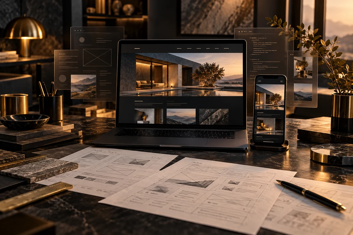 Design & development visual