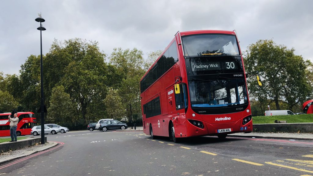London bus on route 30