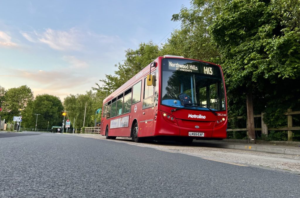 London bus on route H13