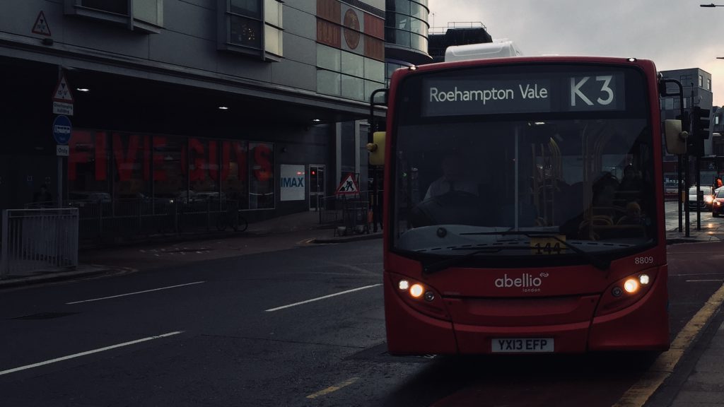 London bus on route K3